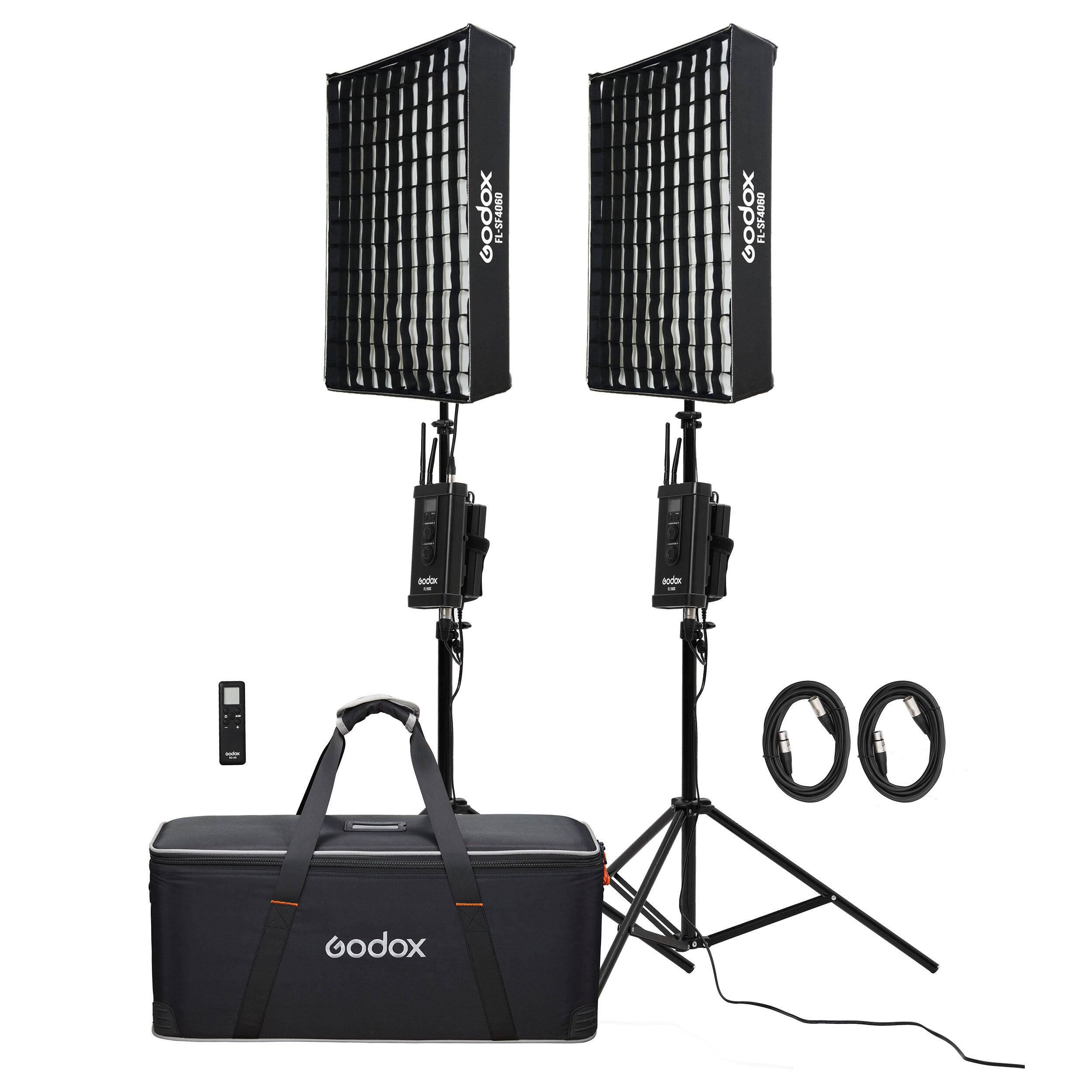 Комплект светодиодных осветителей Godox FL100-K2 для видеосъемки