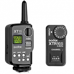 Пульт-радиосинхронизатор Godox XT-16S комплект