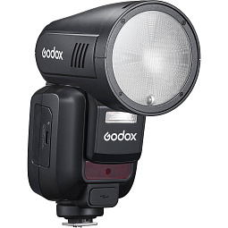 Вспышка накамерная Godox V100C TTL с круглой головкой для Canon Вспышка накамерная Godox V100C TTL с круглой головкой для Canon