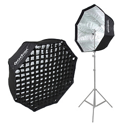 Октобокс Godox SB-UG80 быстроскладной с сотами Октобокс Godox SB-UG80 быстроскладной с сотами