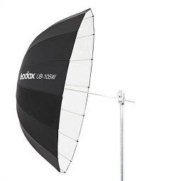 Зонт параболический Godox UB-105W белый /черный Зонт параболический Godox UB-105W белый /черный