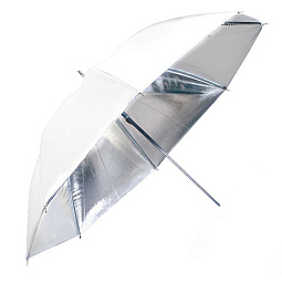 Фотозонт Godox UB-001 84cm серебро/белый Фотозонт Godox UB-001 84cm серебро/белый